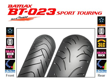 Bridgestone Battlax BT-023 tech