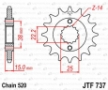 Звезда передняя JT Sprockets JTF737.15