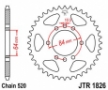 Звезда задняя JT Sprockets JTR1826.40