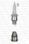 Свеча зажигания NGK B4H-10