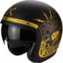 Мотошлем Scorpion Belfast Fender Matt Black-Gold 2XL
