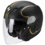 Мотошлем Scorpion Exo-220 Bixby Matt Black-Gold 2XL