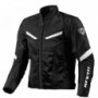 Мотокуртка Revit GT-R AIR текстиль Black-White S