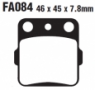 Тормозные колодки EBC FA084TT