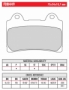 Колодки тормозные дисковые FERODO FDB449P