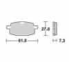 Колодки тормозные Braking BR 744SM1