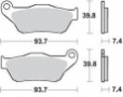Колодки тормозные Braking BR926SM1
