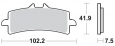 Колодки тормозные Braking BR P1R930