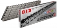 Цепь приводная DID 525ZVM-X2-120 звеньев DID 525ZVMX2-120 - приводная цепь усиленная для дорожных и внедорожных мотоциклов 600-1300cc, 525ZVM-X2 DID, 120 звеньев. Мото цепь ДИД 120 525 ZVM-X2