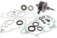 Коленвал HONDA CRF 450R 2002-2008 (коленвал, подшипники, прокладки, сальники) Wiseco WWPC138 Wiseco WWPC138 - ремкомплект нижней части двигателя HONDA CRF 450R 2002-2008 (коленвал (CBK0086), подшипники, прокладки, сальники)