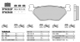 BREMBO 07YA39SP - колодки тормозные дисковые, замена для 1D7-W0046-00, 2S3-W0046-00, 3P6-W0046-50, 5JW-W0046-00, 5PS-W0046-00