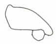 Athena S410068024002 - прокладка помпы BMW F 650/800GS/GT/R/ST 2008-2017
