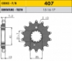 Звезда передняя SunStar SUNF407-15