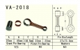 VESRAH VA-2018 - шатун YAMAHA YFM 660 (YFM660) RAPTOR 2002-2005, GRIZZLY YFM 660 (YFM660) 2002-2008