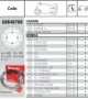 BREMBO 68B40780 - тормозной диск задний для мотоциклов HONDA XRV, HONDA XL, HONDA SH, HONDA FORZA, HONDA CB