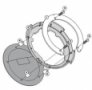 Адаптер KAPPA BF03K системы Tanklock для Honda Kappa BF03K - кронштейн крепления сумки на бак