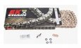 Цепь приводная EK 530ZVX3 GG - 118 - усиленная, до 1400см3, золотая, 530 шаг, 118 звеньев Цепь приводная EK Chain 530ZVX3 GG-118 звеньев