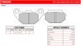 FERODO FDB2096EF - колодки тормозные дисковые ARCTIC CAT, KATASAKI ATV, KYMCO, LAVERDA, SYM