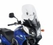 Kappa KAF260 - ветровое стекло для SUZUKI DL650 V-STROM (2002–2011), DL1000 V-STROM (2004–2011) и KLV1000 (2004–2010), 65 x 44 см, на 12см віше стандартного, прозрачное