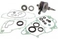 Коленвал HONDA CRF 450R 2002-2008 (коленвал, подшипники, прокладки, сальники) Wiseco WWPC138 Wiseco WWPC138 - ремкомплект нижней части двигателя HONDA CRF 450R 2002-2008 (коленвал (CBK0086), подшипники, прокладки, сальники)