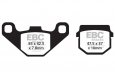 Колодки тормозные дисковые EBC FA083R