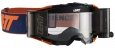 Мотоочки Leatt Goggle Velocity 6.5 Roll-Off Ink/Orange Clear (8019100050)