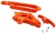 Polisport 90731 - комплект ловушка и слайдер цепи KTM EXC/EXC-F 2017-2022, оранжевый цвет