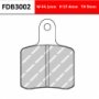 Тормозные колодки картинговые FERODO FDB3002KA