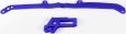UFO YA04805089 - комплект ловушка и слайдер цепи YAMAHA YZ 125/250 2015-2021, YZF/WRF 250/450 2007-2008, синий цвет