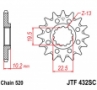Звезда передняя JT JTF432.14SC Звезда передняя (ведущая) JTF432 для мотоцикла стальная с самочисткой