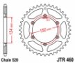 JT JTR460.50SC - звезда задняя самоочищающаяся KAWASAKI KX/KXF 1984-2020, 520 цепь, 50 зубьев