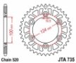 Звезда задняя JT Sprockets JTA735.38