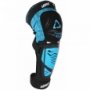 Мотонаколенники Leatt Knee and Shin Guard 3DF Hybrid EXT Black-Blue L-XL