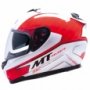 Мотошлем MT Blade SV Boss White-Red L