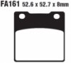 Тормозные колодки EBC FA161V