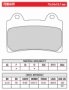 Колодки тормозные дисковые FERODO FDB449P