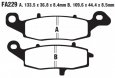 EBC FA229HH - комплект синтетических тормозных колодок для мотоцикла Тормозные колодки EBC FA229HH