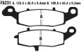Колодки тормозные дисковые EBC FA231V