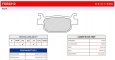 Колодки тормозные дисковые FERODO FDB2212AG
