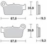 Колодки тормозные Braking BR 890CM44