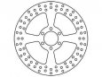 Диск тормозной LUCAS MST231