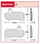 Колодки тормозные дисковые LUCAS MCB781SV
