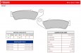 Колодки тормозные дисковые FERODO FDB495P
