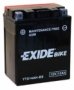 Аккумулятор EXIDE YTX14AH-BS
