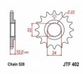 JT JTF402.16 - звезда передняя BMW F 650 1994-2013, APRILIA PEGASO 650 1998-2004 (520 шаг, 16 зубьев)