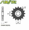 Sunstar 519-16 звезда передняя (ведущая) под 530 цепь, SUNF-51916, 16 зубьев, аналог JTF580.16, Yamaha 5VX-17460-00-00 (5VX174600000)