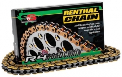Цепь приводная Renthal R4 - Road SRS Chain 520-118 звеньев Цепь усиленная сальниковая 520 Renthal R4 - Road SRS Chain 520-118