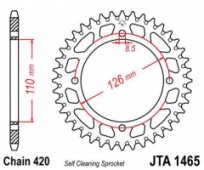 Звезда задняя JT Sprockets JTA1465.46