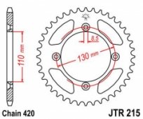 Звезда задняя JT Sprockets JTR215.56