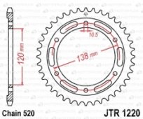 Звезда задняя JT Sprockets JTR1220.38